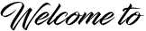 Welcome to